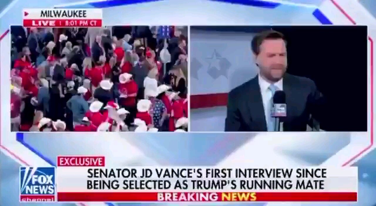 JD Vance recalls the phone call he received from Trump offering him the spot for VP: