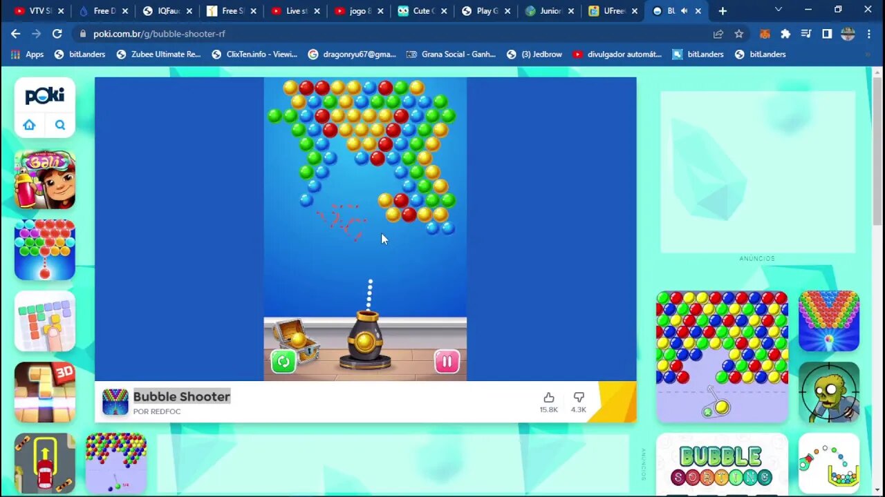 jogo Bubble Shooter sITE poki