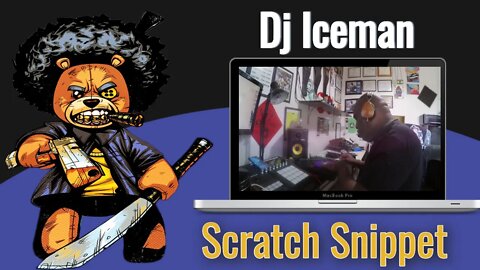 Dj Iceman (Big Boss Beatz)Short Scratch Snippet (Maschine MK3 and Numark PT01 Scratch)