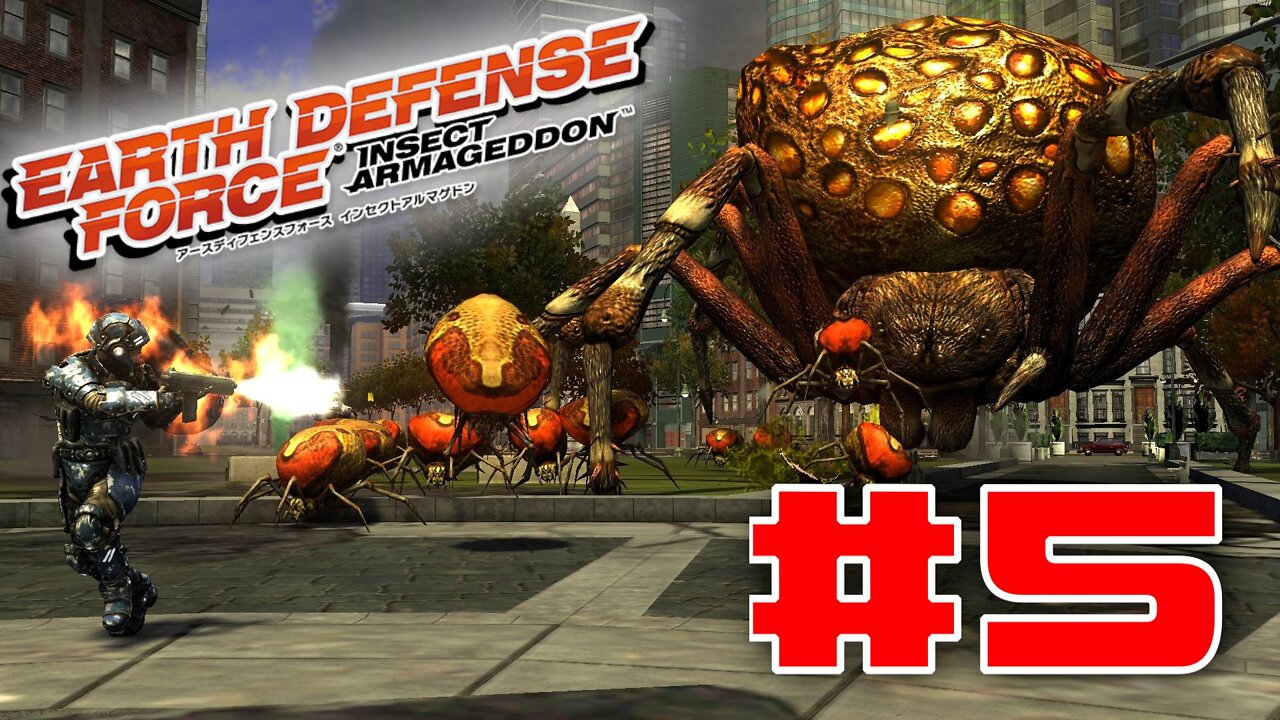 Earth Defense Force: Insect Armageddon | Gameplay Part 5 - No Commentary