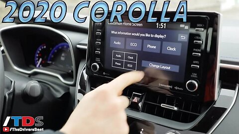 2020 Toyota Corolla Interior
