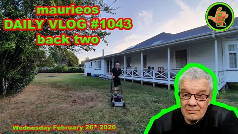 maurieos DAILY VLOG #1043 back two