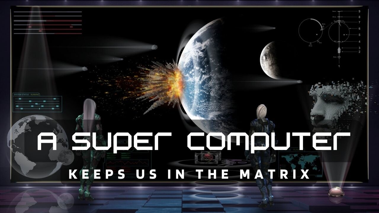 Is The Moon A Super Computer That Has Us Locked In The Matrix?