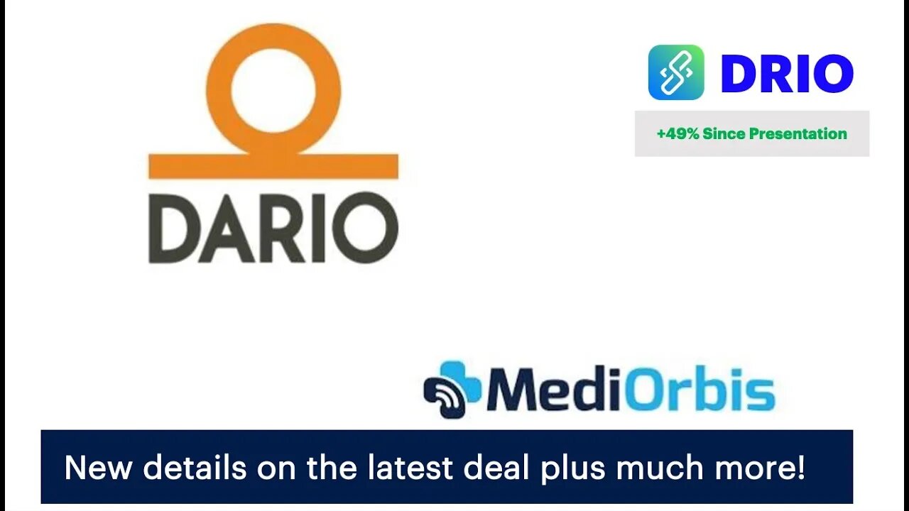Significance of MediOrbis deal with Dario Health (DRIO) and Other New Nuggets!