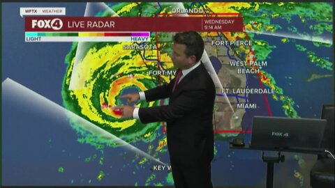 Explaining the eye of Hurricane Ian