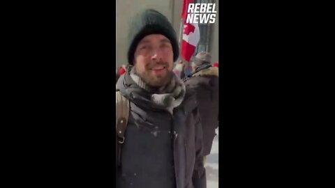 Canadian protester arrested and then released in remote area. Must see story