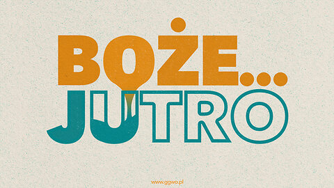 2023.03.26 - BOZE... JUTRO - Pastor Maciek