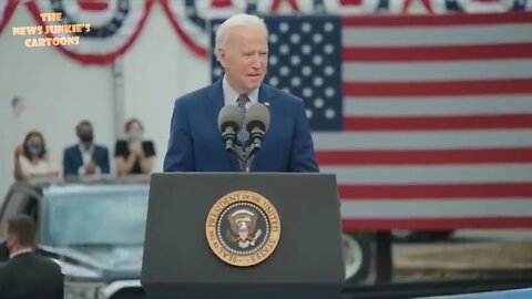 To hecklers screaming 'Abolish ICE', Biden goes 'Give me another 5 days'.