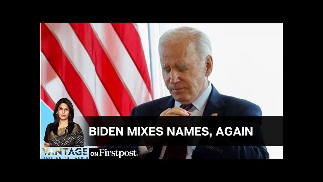 Biden Fumbles Again, Refers to Zelensky as 'Vladimir' at NATO Summit | Vantage