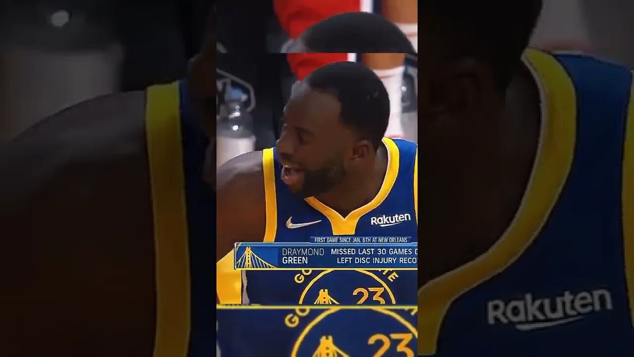 STEPH AND DRAYMOND CONNECTION IS BACK!