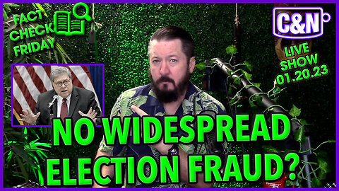 Fact Check: No Widespread Election Fraud ☕ Live Show 01.20.23 #factcheckfriday #factcheck