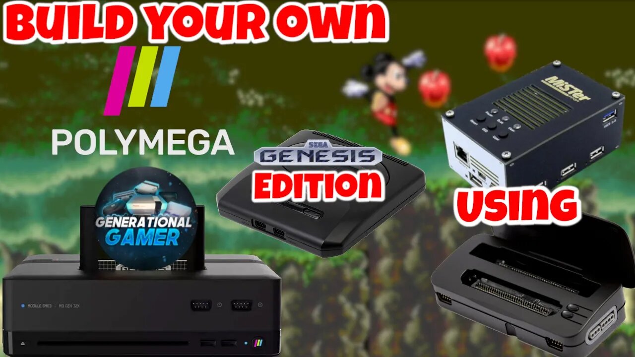 Build Your Own Polymega with MiSTer FPGA and Use Your Own Sega Genesis Cartridges