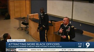 Fort Huachuca works to diversify officer recruiting