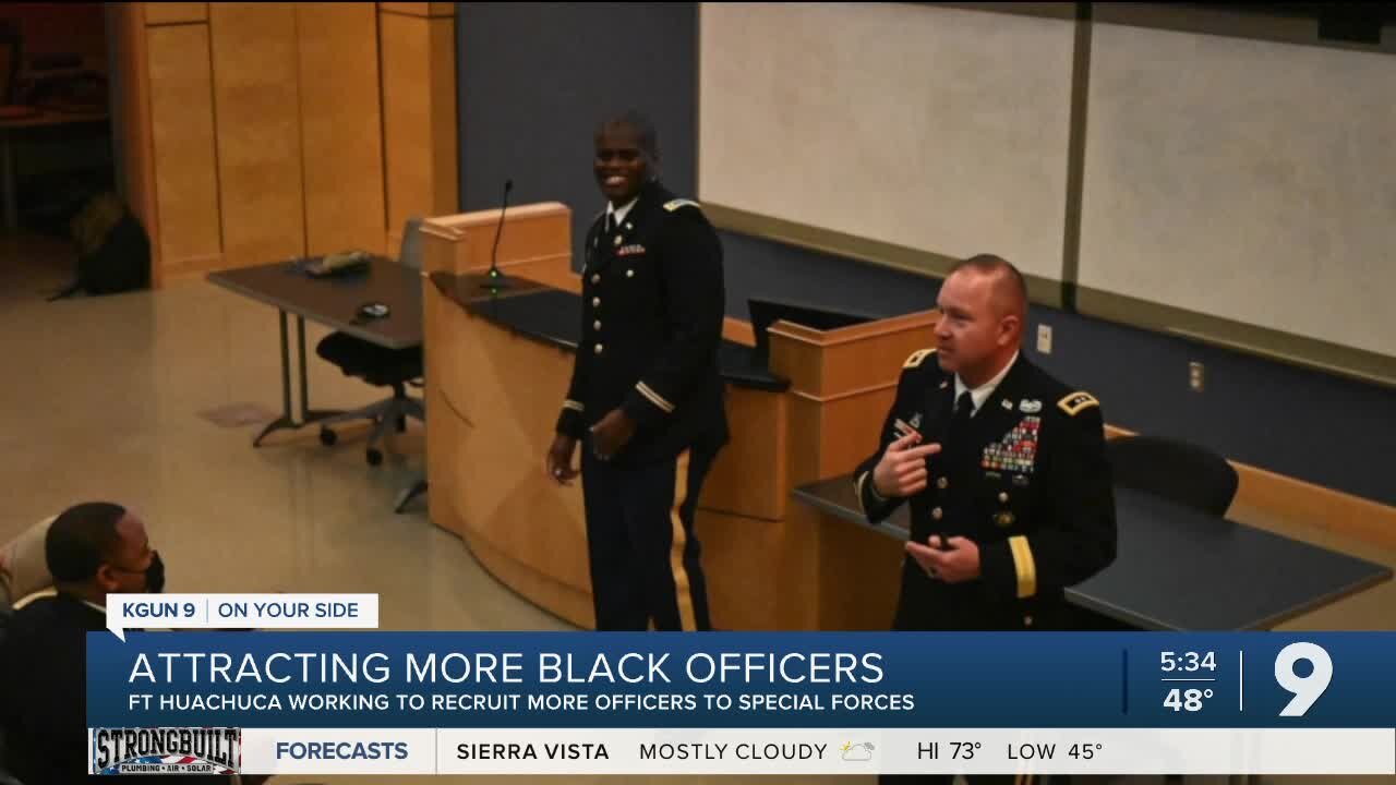 Fort Huachuca works to diversify officer recruiting