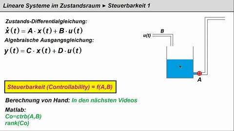 Dynamische Systeme im Zustandsraum ►Steuerbarkeit 1 (Intro)