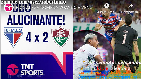 campeonato Brasileiro 2023 FORTALEZA X FLUMINENSE - rodada 3