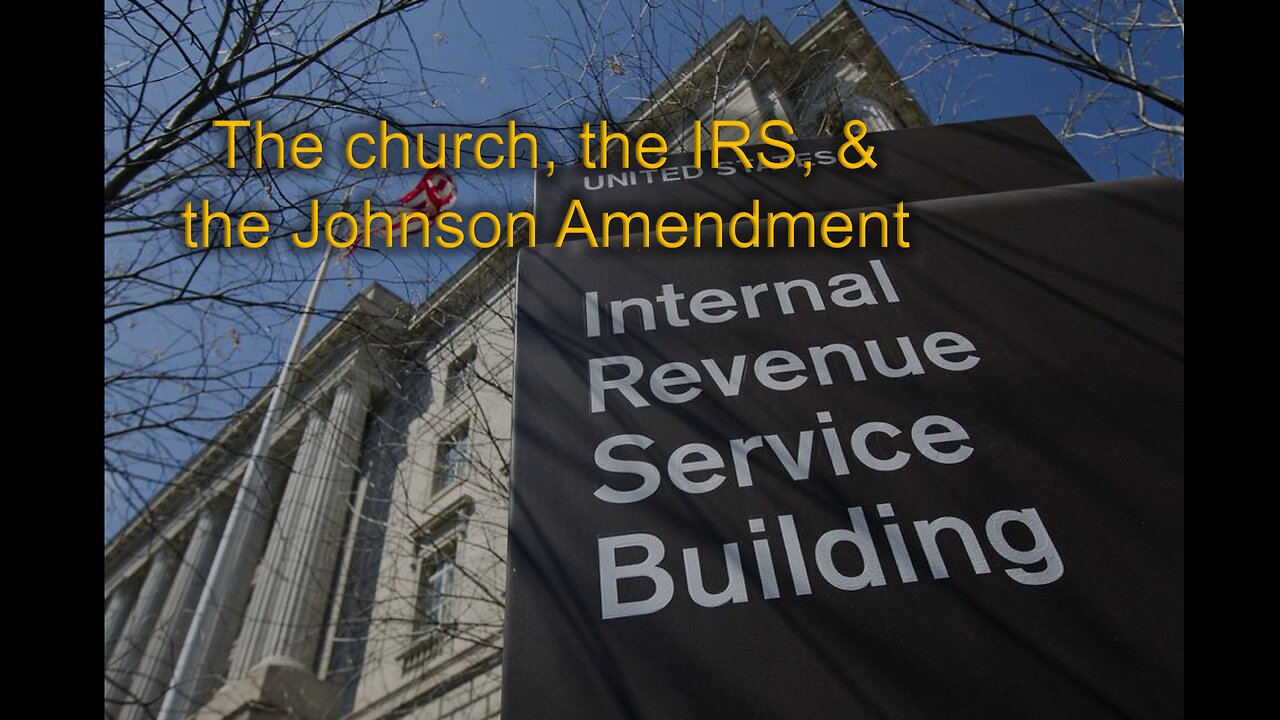 No church has EVER lost its tax-exempt status because of political speech!