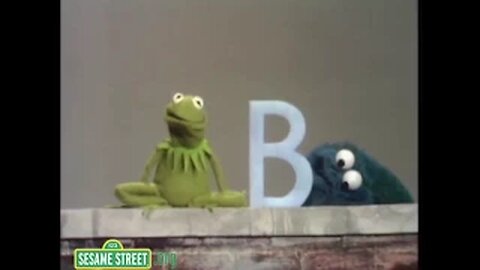 Classic Sesame Street - Kermit's letter B lecture