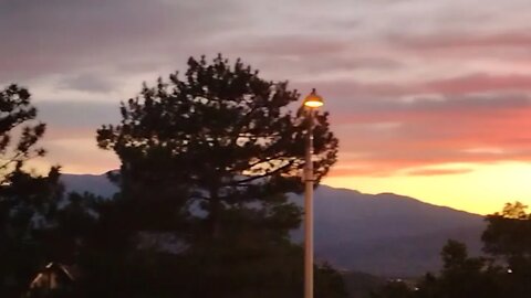 Shiny Object over Cheyenne Mountain