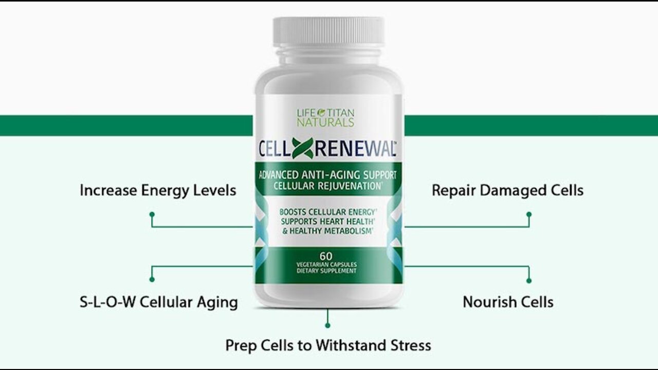 CELLXRENEWAL Best AntiAging Supplement