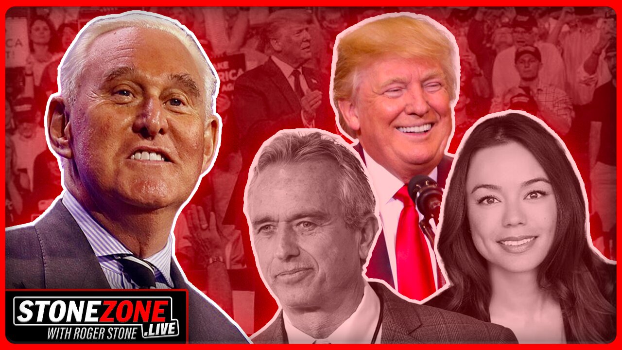 RFK’s VP Choice Backfires Badly — Good News For Trump! — The StoneZONE w/ Roger Stone!