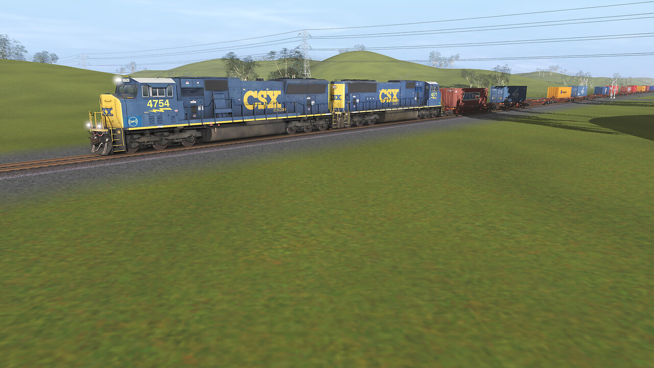 Trainz Plus Railfanning: The Return of CSX - Classic Lashups!
