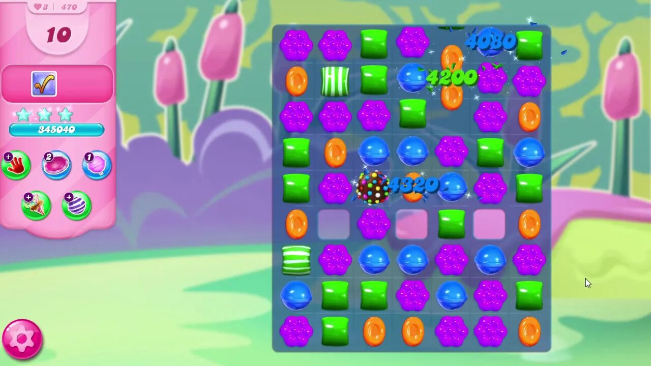 Candy Crush Saga Level 470