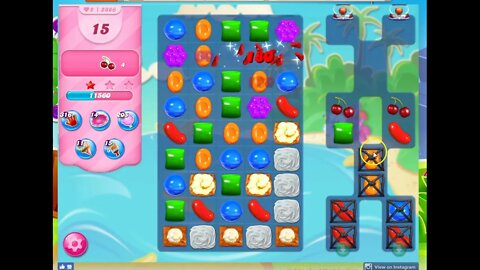 Candy Crush Level 2686 Audio Talkthrough, 3 Stars 0 Boosters