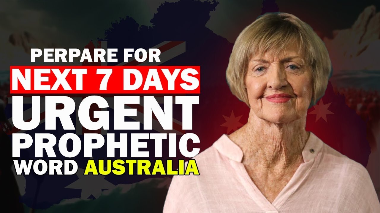 God Showed Me | Today New Urgent Prophetic Word for Australia Margaret Court | Australia Conference