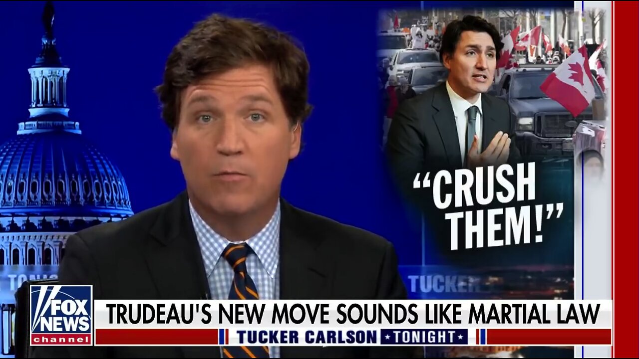 Tucker Carlson: Trudeau a déclaré le Canada une dictature