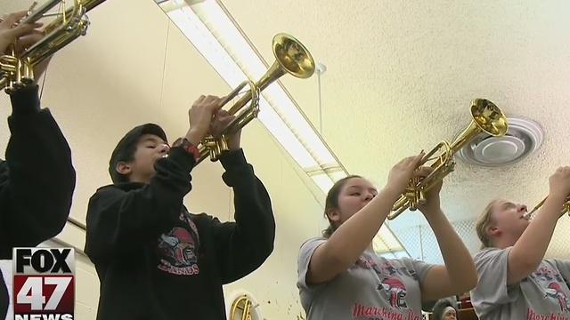 Everette band prepares for inaugural trip