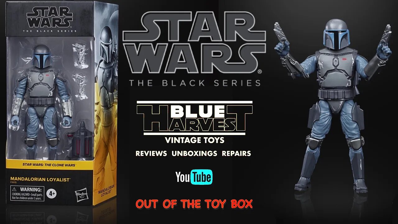 STAR WARS BLACK SERIES MANDALORIAN LOYALIST REVIEW