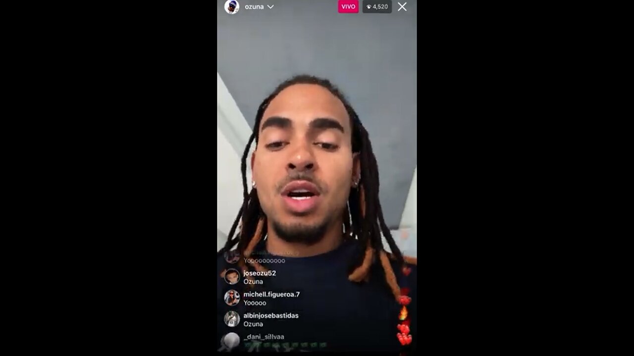 Ozuna instagram live stream