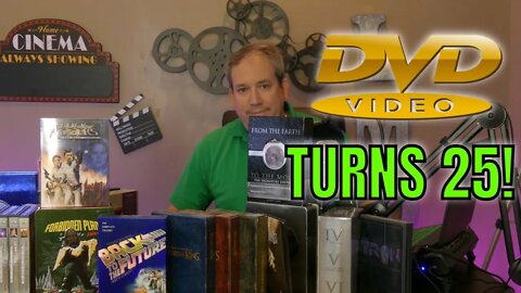 Celebrating the DVD Format 25 Years Young!