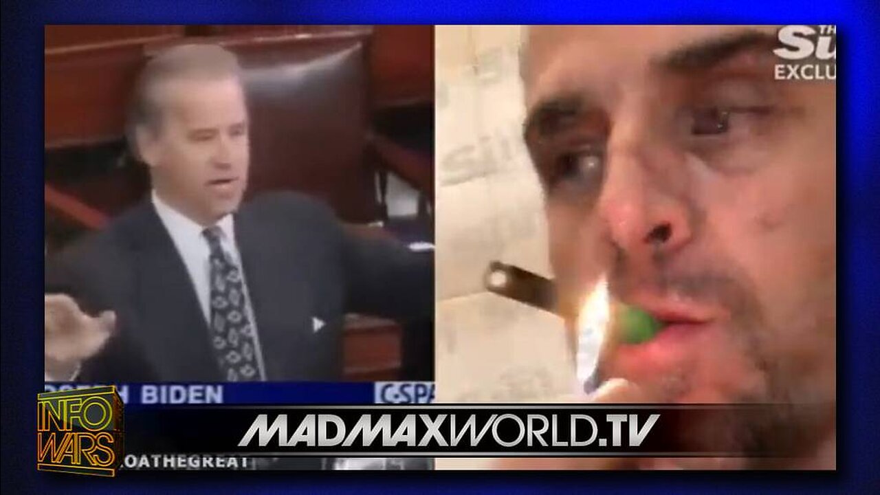 FLASHBACK: Biden Jails Drug Offenders For Years As Crackhead Son