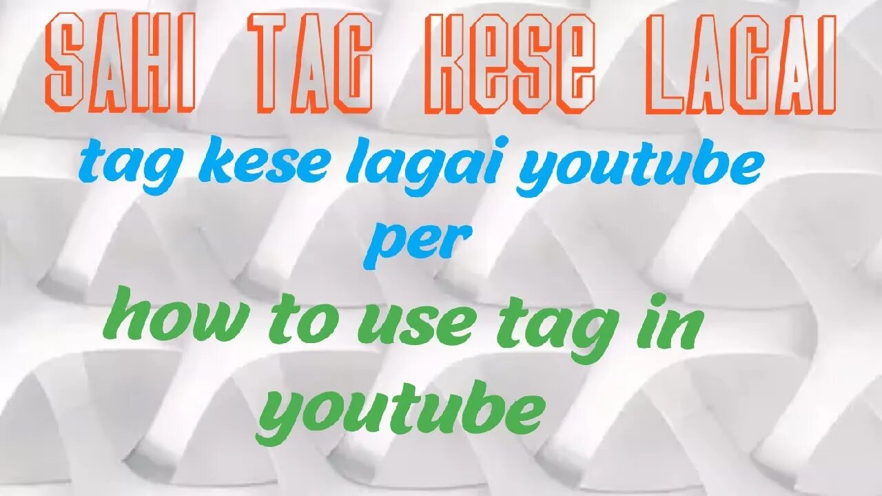 youtube per tags kese lagai|How to write perfect tags|#tag#taggeneraterapp#techstylishjyoti