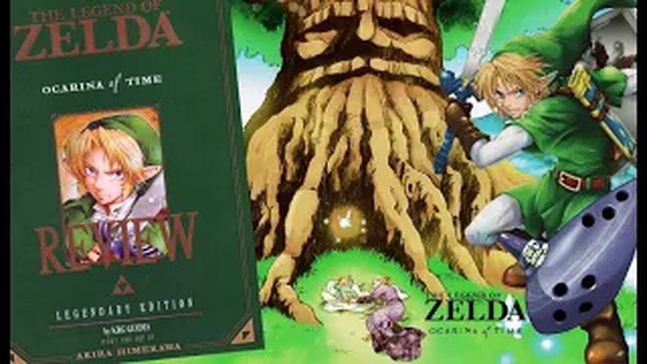 Nintendo 64 GOES FULL MANGA - Zelda: Ocarina of Time Legendary Edition #mangareview #nintendo #zelda