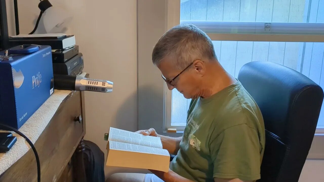 Using a Genuine Prife International Pro Device to Get iTeraCare Therapy While Reading