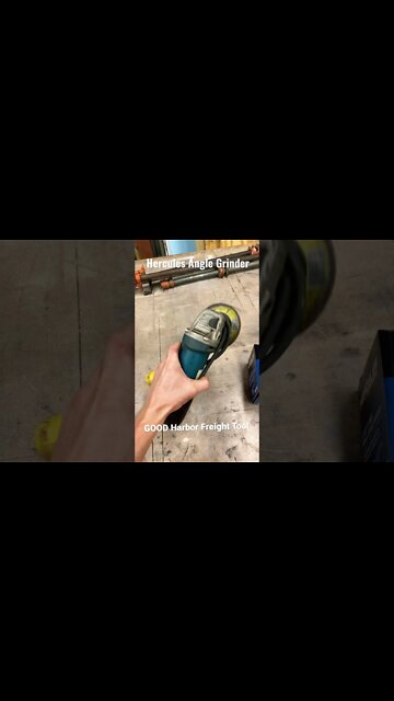 Good Harbor Freight Tool - Hercules Angle Grinder