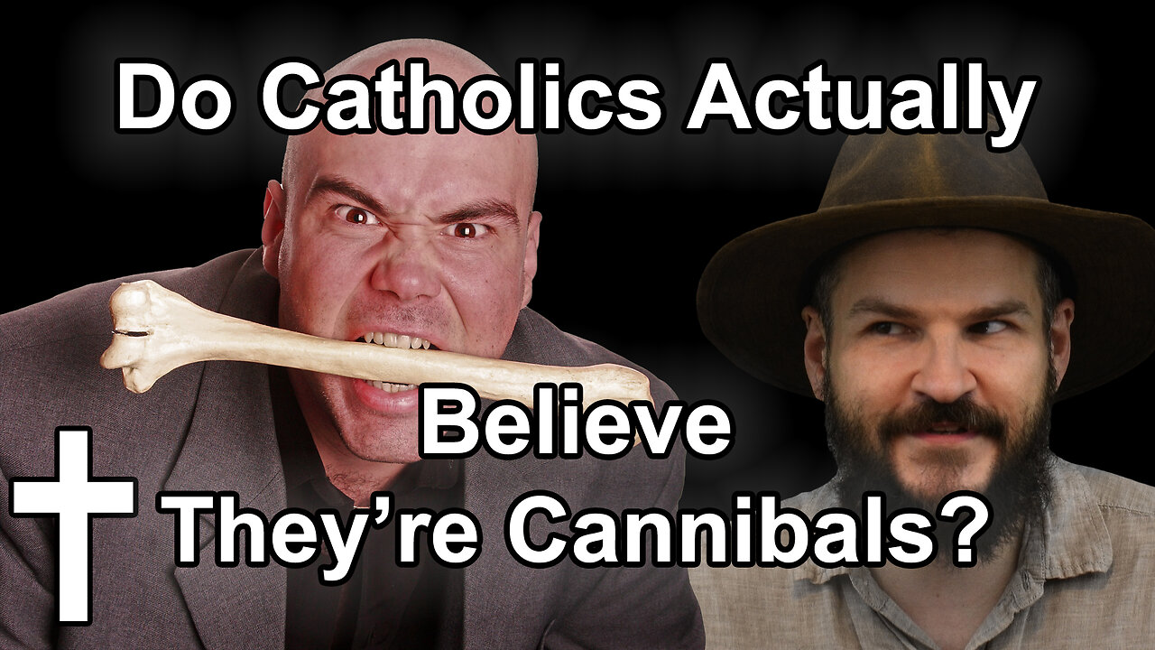 Do Catholics Really Believe the Eucharist is Jesus' Flesh?|✝