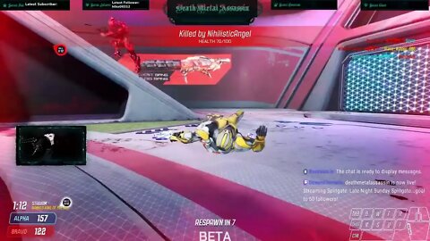 Late Night Sunday Splitgate...goal to 50 followers!