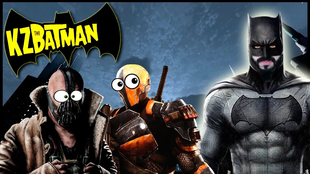 KZBATMAN invadindo GOTHAM! BANE e DEATHSTROKE na área