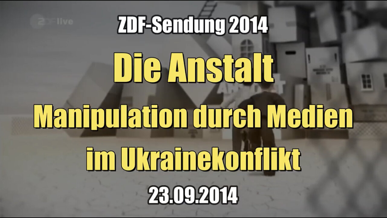 Die Anstalt - Manipulation durch Medien im Ukrainekonflikt (ZDF I 23.09.2014)