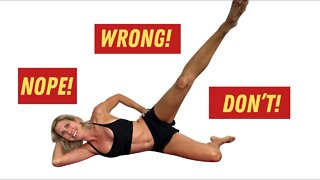 Most Common Pilates Exercises Done Incorrectly