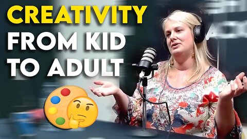 Were YOU Artistic as a Kid? (Emma Hack Podcast Clip)