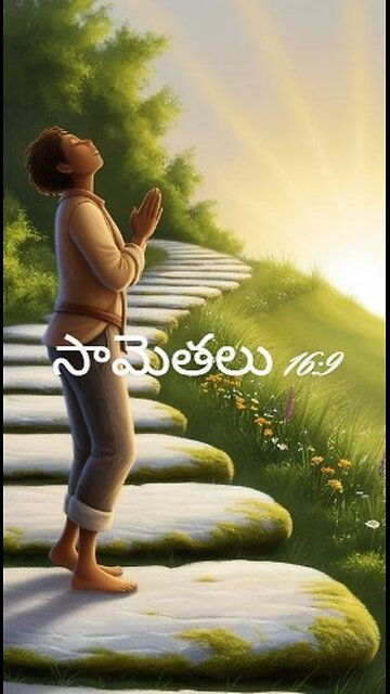 సామెతలు 16:9 - ఒకడు తాను చేయబోవునది హృదయములో యోచించుకొనును యెహోవా వాని నడతను స్థిరపరచును.