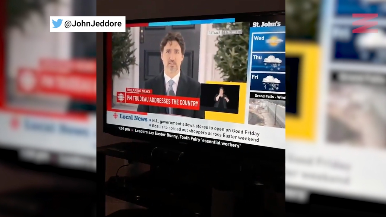 Justin Trudeau Said 'Moist' In His Press Conference & Immediately Regretted It (VIDEO)