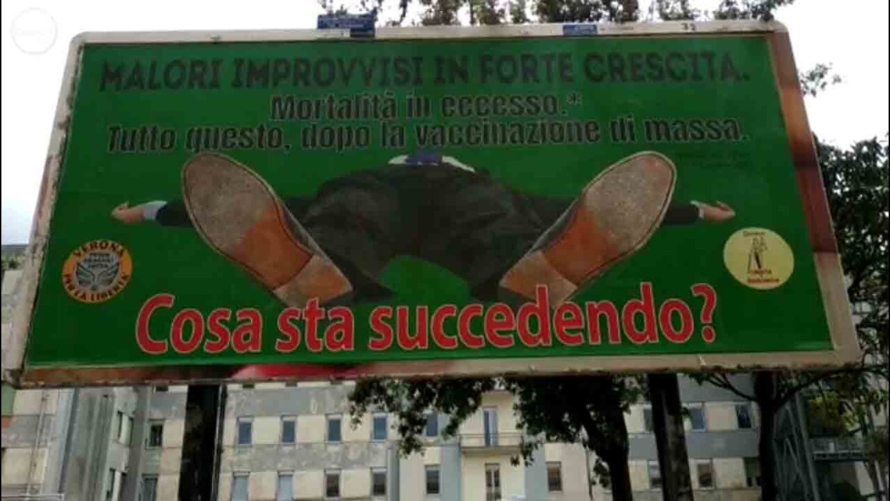 SASSARI allestito un manifesto - cosa sta succedendo