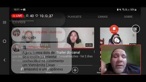 Ao vivo : Nasce um canal feminino Monarquico. Vamos apoiar?