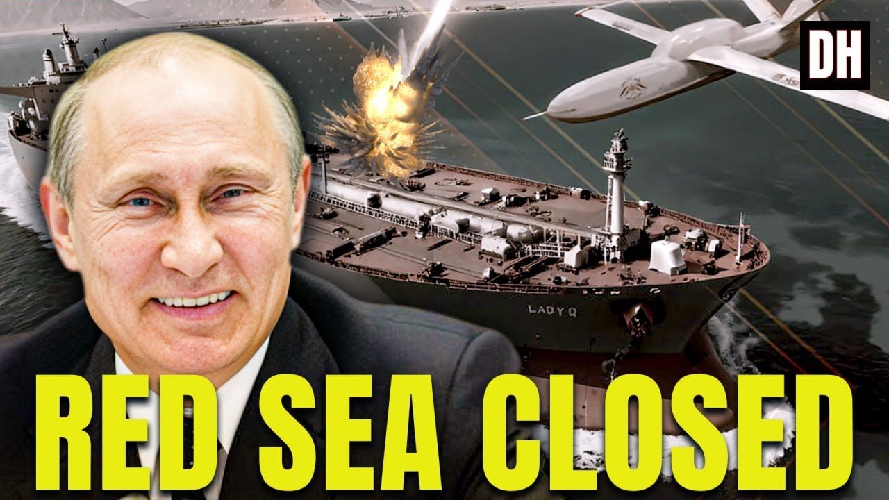 Putin WARNS US, UK After Airstrikes on Yemen Worsen Red Sea Tensions